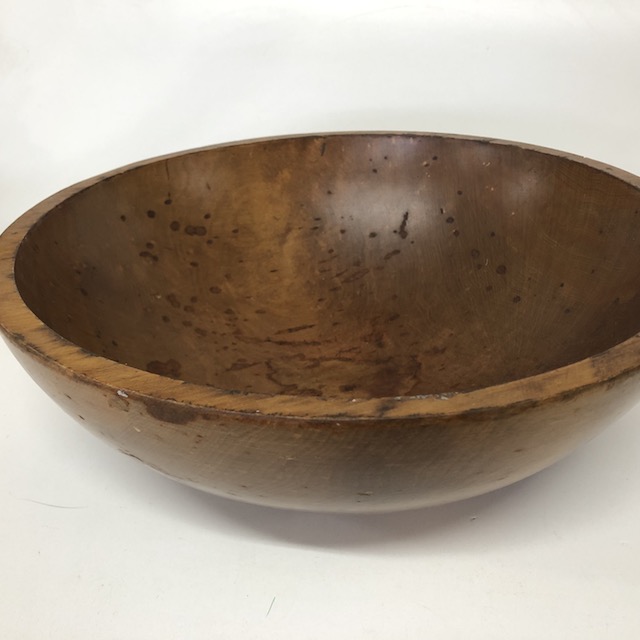 BOWL, Teak Carved Salad Bowl